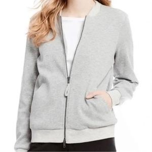 Eileen Fisher Organic Cotton Bomber Jacket